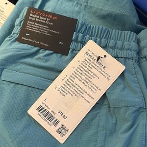 Lululemon shorts 8” size large